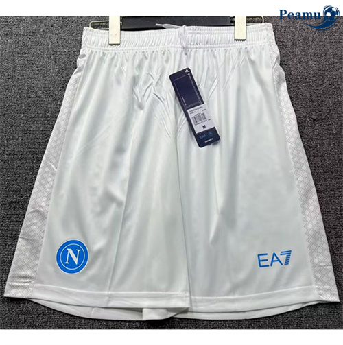 Camisola Futebol Naples Calcoes Equipamento Branco 2025-2026