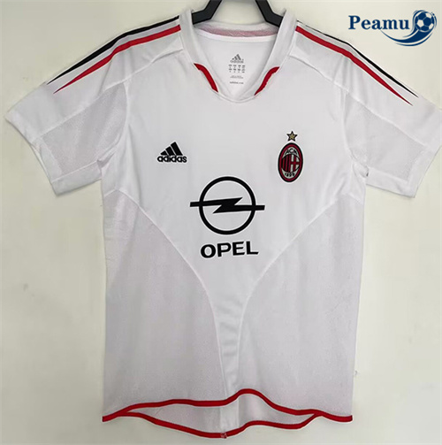 Camisola Retrô Futebol AC Milan Alternativa Equipamento 2004-05