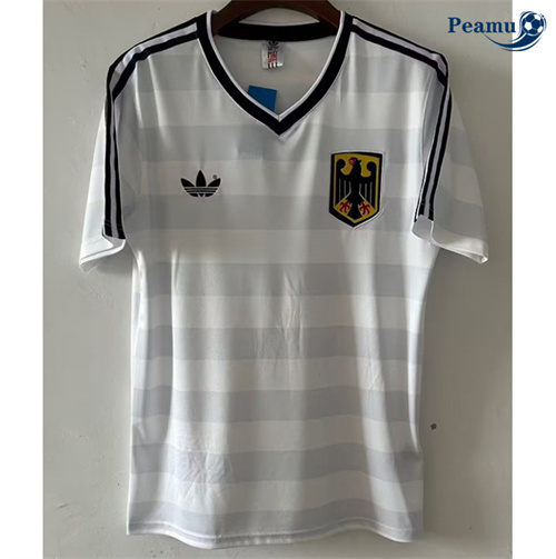 Camisola Retrô Futebol Alemanha Principal Equipamento 1984