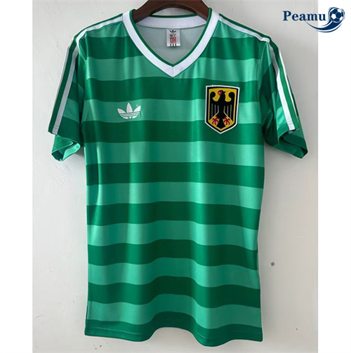 Camisola Retrô Futebol Alemanha Alternativa Equipamento 1984