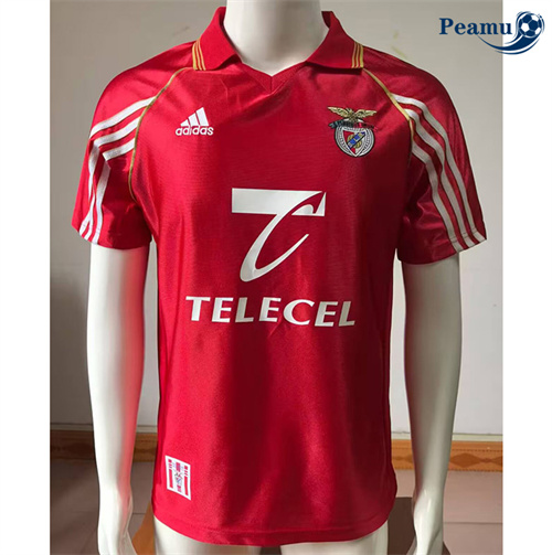 Camisola Retrô Futebol Benfica Alternativa Equipamento 1999-00