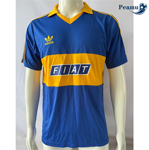 Camisola Retrô Futebol Boca Juniors Principal Equipamento 1990-91