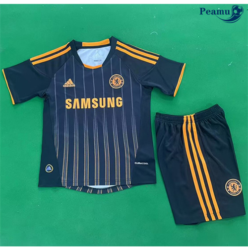 Camisola Retrô Futebol Chelsea Crianças Alternativa Equipamento 2010-11