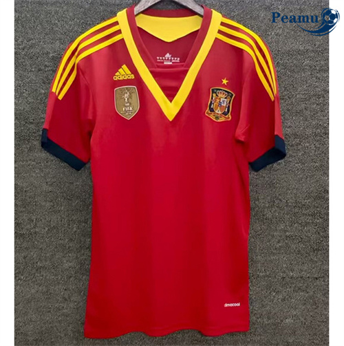 Camisola Retrô Futebol Espanha Principal Equipamento 2013