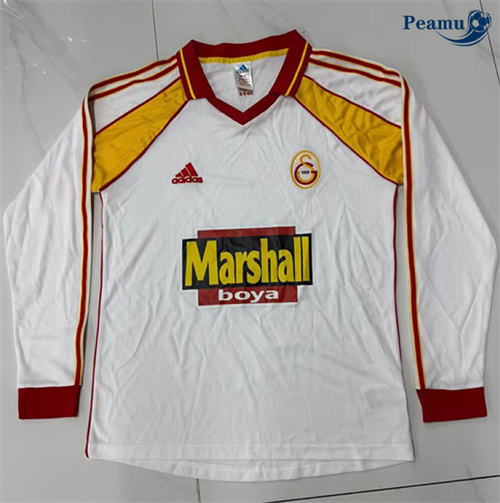 Camisola Retrô Futebol Galatasaray Alternativa Equipamento Mangas compridas 1999-00