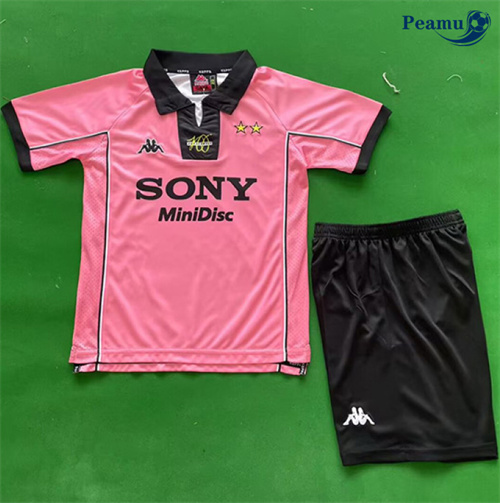 Camisola Retrô Futebol Juventus Crianças Alternativa Equipamento 1997-98