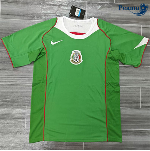 Camisola Retrô Futebol México Principal Equipamento 2004-05