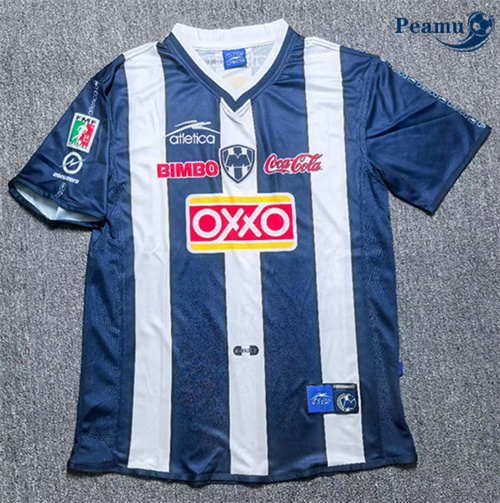 Camisola Retrô Futebol Monterrey Principal Equipamento 2000-01