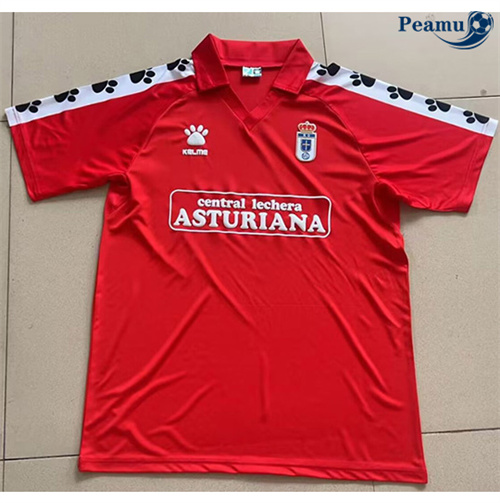 Camisola Retrô Futebol Real Oviedo Alternativa Equipamento 2019-92