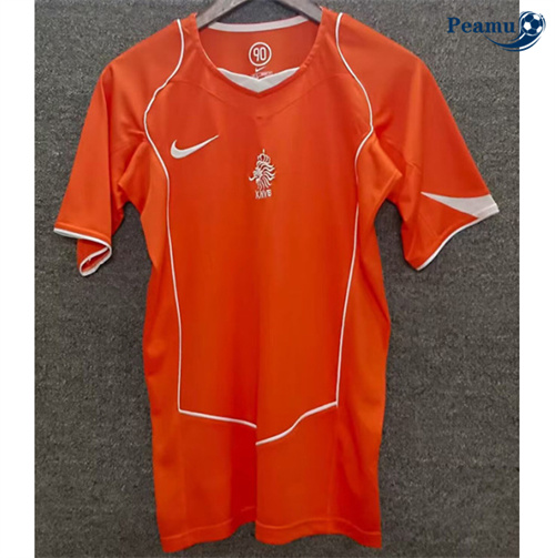 Camisola Retrô Futebol Países Baixos Principal Equipamento 2004