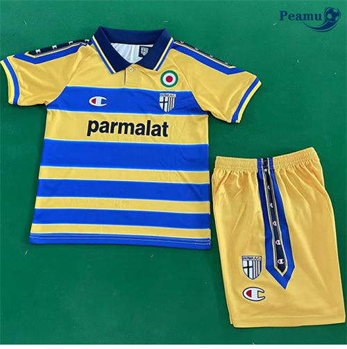 Camisola Retrô Futebol Parme Calcio Crianças Principal Equipamento 1999-00