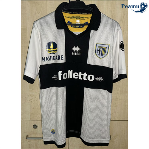 Camisola Retrô Futebol Parme Calcio Principal Equipamento Centenario 2012-13