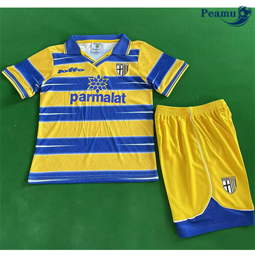 Camisola Retrô Futebol Parme Calcio Crianças Principal Equipamento 1998-99