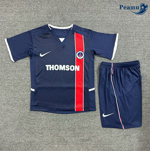 Camisola Retrô Futebol PSG Crianças Principal Equipamento 2002-03