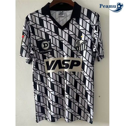 Camisola Retrô Futebol Santos Alternativa Equipamento 1990