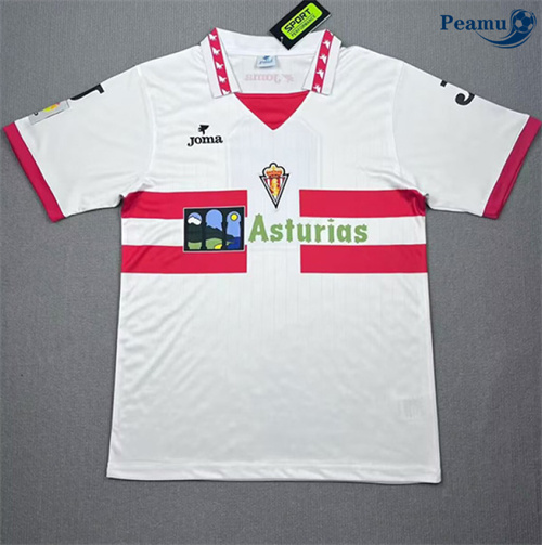 Camisola Retrô Futebol Sporting Gijon Alternativa Equipamento 1996-97