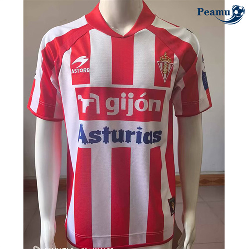 Camisola Retrô Futebol Sporting Gijon Principal Equipamento 2008-09