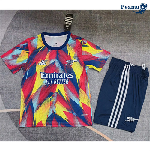Camisola Futebol Arsenal Crianças Equipamento Formação 2025-2026