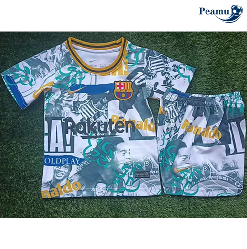 Camisola Futebol Barcelona Crianças Equipamento estrellas 2025-2026