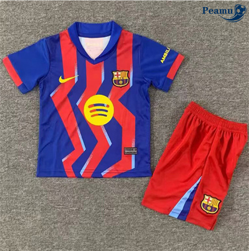 Camisola Futebol Barcelona Crianças Terceiro Equipamento 2025-2026