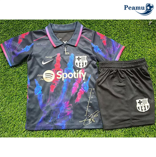 Camisola Futebol Barcelona Crianças Equipamento 2025-2026