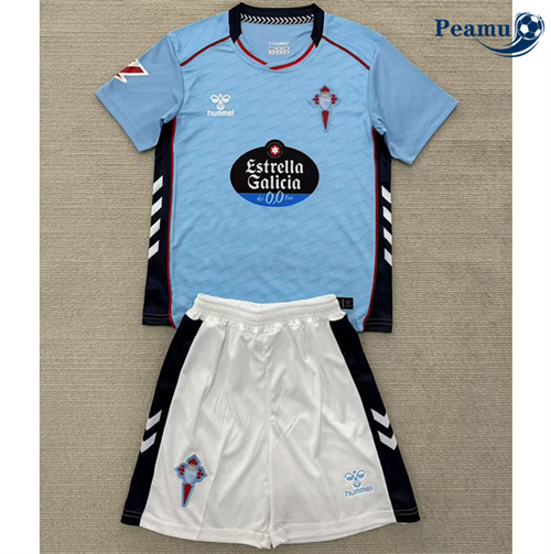 Camisola Futebol Celta de Vigo Crianças Principal Equipamento 2025-2026