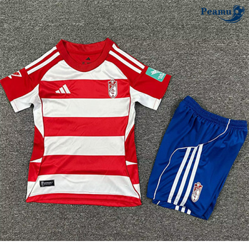 Camisola Futebol Granada Crianças Principal Equipamento 2025-2026