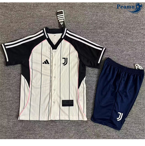 Camisola Futebol Juventus Crianças Equipamento béisbol 2025-2026
