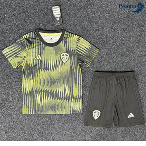 Camisola Futebol Leeds United Crianças Equipamento Formação 2025-2026