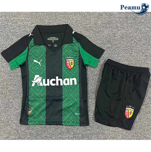 Camisola Futebol Lens Crianças Alternativa Equipamento 2025-2026