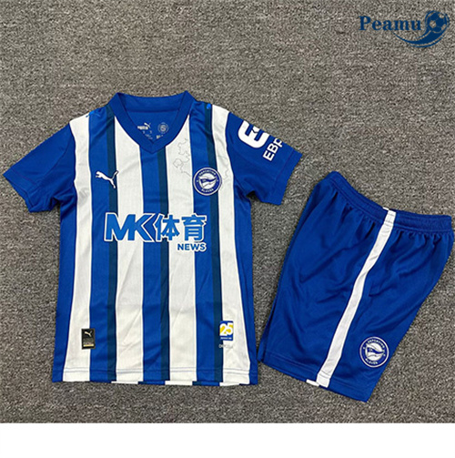Camisola Futebol Alaves Crianças Principal Equipamento 2025-2026