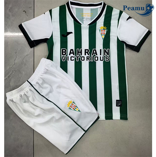 Camisola Futebol Córdoba CF Crianças Principal Equipamento 2025-2026