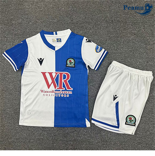 Camisola Futebol Blackburn Crianças Principal Equipamento 2025-2026
