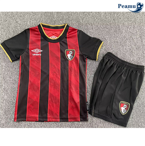 Camisola Futebol Bournemouth Crianças Principal Equipamento 2025-2026