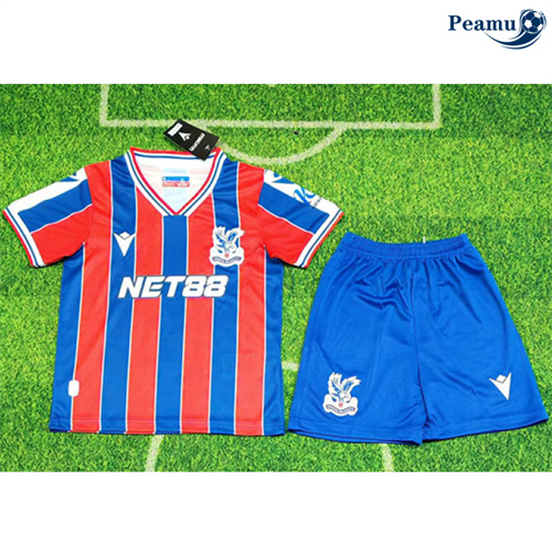 Camisola Futebol Crystal Palace Crianças Principal Equipamento 2025-2026