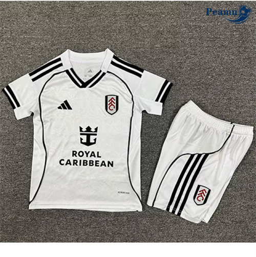 Camisola Futebol Fulham Crianças Principal Equipamento 2025-2026