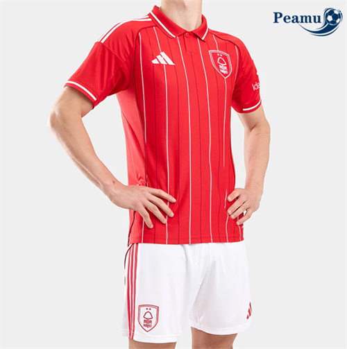 Camisola Futebol Nottingham Forest Crianças Principal Equipamento 2025-2026