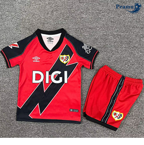Camisola Futebol Rayo Vallecano Crianças Alternativa Equipamento 2025-2026