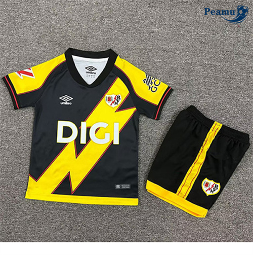 Camisola Futebol Rayo Vallecano Crianças Terceiro Equipamento 2025-2026