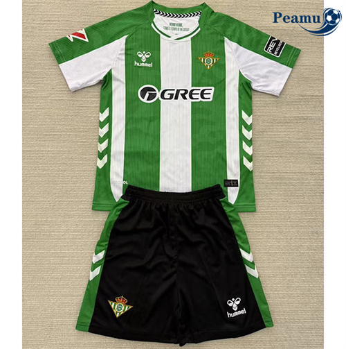 Camisola Futebol Real Betis Crianças Principal Equipamento 2025-2026
