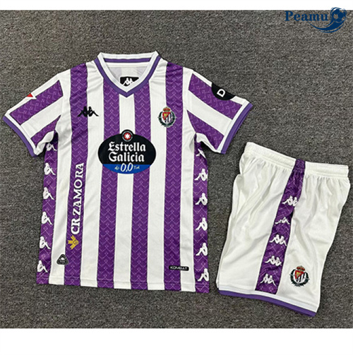 Camisola Futebol Real Valladolid Crianças Principal Equipamento 2025-2026
