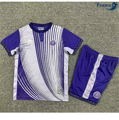 Camisola Futebol Sheffield United Crianças Terceiro Equipamento 2025-2026
