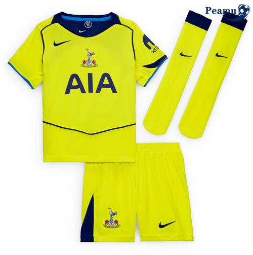 Camisola Futebol Tottenham Hotspur Crianças Terceiro Equipamento 2025-2026
