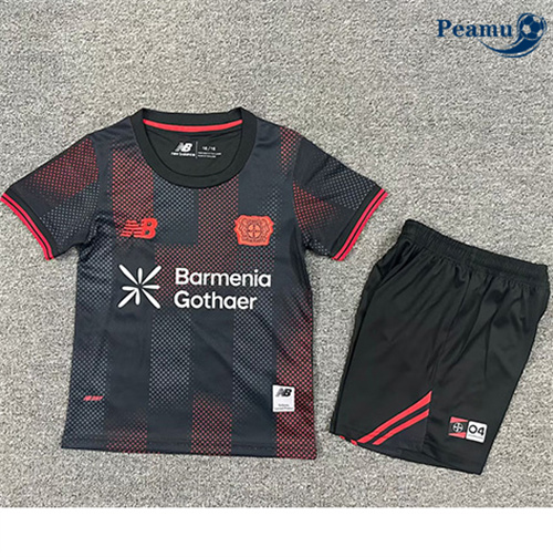 Camisola Futebol Bayer Leverkusen Crianças Principal Equipamento 2025-2026