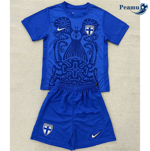 Camisola Futebol Finlândia Crianças Principal Equipamento 2025-2026