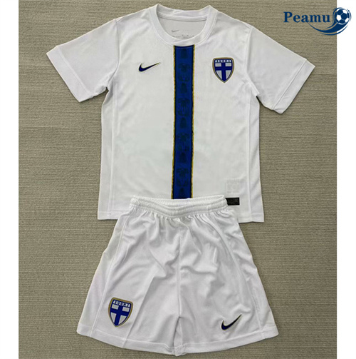 Camisola Futebol Finlândia Crianças Alternativa Equipamento 2025-2026