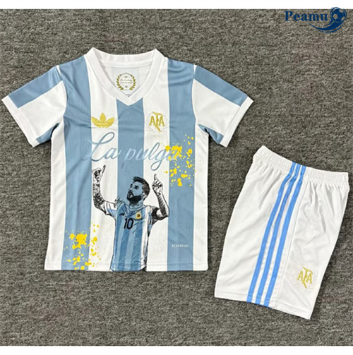 Camisola Futebol Argentina Crianças Equipamento panel de grafiti 2025-2026