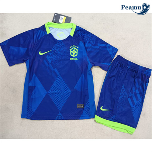 Camisola Futebol Brasil Crianças Alternativa Equipamento 2025-2026