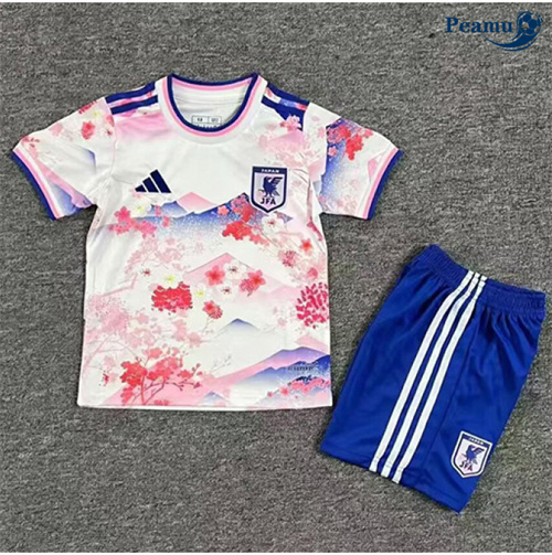 Camisola Futebol Japão Crianças Equipamento Rosa 2025-2026