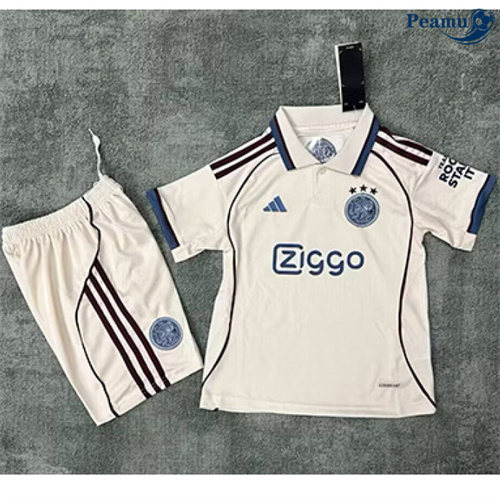 Camisola Futebol Ajax Crianças Terceiro Equipamento 2025-2026